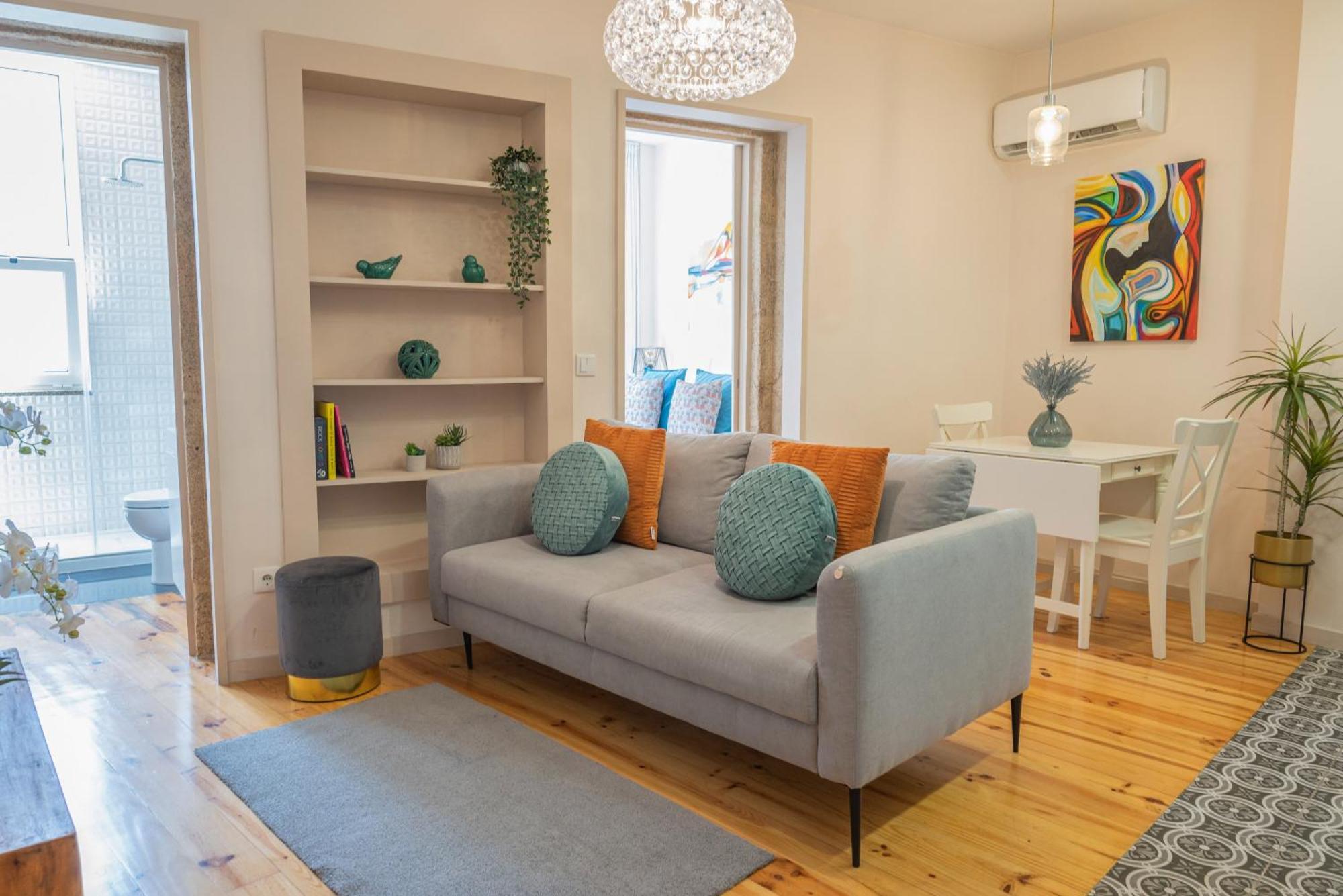 Lovely Charm House Downtown Porto Near Metro With Ac 外观 照片